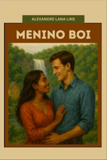 Capa original do livro Menino Boi de Alexandre Lana Lins
